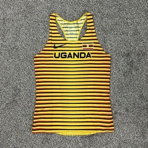 Nike Pro Elite Uganda International Team Singlet Mens Small CI8141-728‎ Tank Top